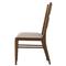 Ayra Grey Upholstered Dusk Herringbone Oak Dining Side Chair