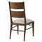 Ayra Grey Upholstered Dusk Herringbone Oak Dining Side Chair