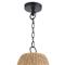 Summer Woven Rattan Shade Outdoor Pendant - Small