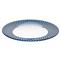 Boston Modern Classic Blue Crystal Glass Buffet Plate - Set of 2