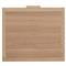 Ronaldo Coastal Beach Natural Pine Wood Woven Rattan 2 Drawer Office Cabinet
