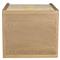 Ronaldo Coastal Beach Natural Pine Wood Woven Rattan 2 Drawer Office Cabinet
