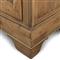 Cole Rustic Lodge Brown Walnut Wood 3 Door Buffet Sideboard