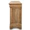 Cole Rustic Lodge Brown Walnut Wood 3 Door Buffet Sideboard