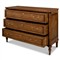 Mari French Country Brown Walnut Dresser