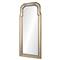 Holiday Hollywood Regency Antique Gold Leaf Frame Arch Wall Mirror