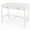 Allura Modern Classic White Wood Desk