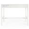 Allura Modern Classic White Wood Desk