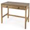 Allura Modern Classic Natural Brown Wood Desk