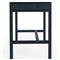 Allura Modern Classic Blue Wood Desk