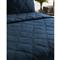 Casen Modern Classic Midnight Blue Linen Quilt - Queen