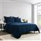 Casen Modern Classic Midnight Blue Linen Quilt - Queen