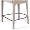 Alexander Mid Century Modern Light Grey Performance Iron Frame Counter Stool