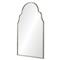 Tangier Global Bazaar Antique Silver Leaf Arch Wall Mirror
