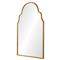 Tangier Modern Classic Antique Gold Leaf Arch Wall Mirror