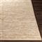 Nakeru Coastal Beach Beige Solid Natural Jute Rug - 2&#39;x3&#39;