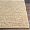 Nakeru Coastal Beach Beige Solid Natural Jute Rug - 2&#39;x3&#39;