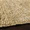 Nakeru Coastal Beach Beige Solid Natural Jute Rug - 2&#39;x3&#39;