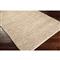 Nakeru Coastal Beach Beige Solid Natural Jute Rug - 2&#39;x3&#39;