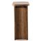 Paris Rustic Lodge Light Brown Acacia Wood Oval Console Table - 51&quot;