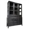 Caelor Global Bazaar Hand Rubbed Black Colonial Hutch