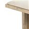 Marina Coastal Beach White Performance Mango Wood Natural Woven Cane Dining Bench