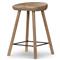 Jimmy Rustic Lodge Natural Matte Solid Wood Counter Stool