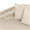 Porter Coastal Beach Beige Performance Woven Rope Aluminum Outdoor Daybed