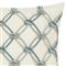 Cara Coastal White Rope Indoor Outdoor Throw Pillow - 20x20