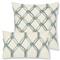Cara Coastal White Rope Indoor Outdoor Throw Pillow - 20x20