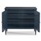 Cerise Updated Traditional Blue Oak Wood Sideboard