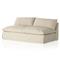 Cee Modern Classic Beige Performance Slipcovered Sofa - Small - 74Gǥ
