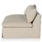 Cee Modern Classic Beige Performance Slipcovered Sofa - Small - 74Gǥ