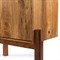 Rissa Mid Century Modern Brown Acacia Wood 2 Door Bar Cabinet
