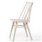 Lara French Classic Off White Oak Wood Windsor Dining Side Chair