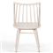 Lara French Classic Off White Oak Wood Windsor Dining Side Chair