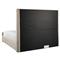 Noelle Modern Beige Upholstered Light Brown Wood Frame Bed - Queen