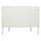 Sazana Modern Classic White Oak Demilune Sideboard