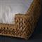 Tara Coastal Beach Natural Handwoven Rattan Dog Bed