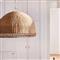 Melanie Mid Century Modern Natural Rattan Pendant - Small