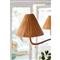 Belle Coastal Beach Natural Rattan Shaded Chandelier