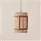 Nolan Coastal Beachwood Frame Natural Jute Pendant
