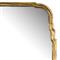 Loren French Country Antique Gold Metal Arched Floor Mirror - 72&quot;