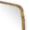 Loren French Country Antique Gold Metal Arched Floor Mirror - 72&quot;