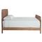 Lynda Coastal Beach Brown Wood Frame Spindle Bed - Twin