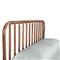 Lynda Coastal Beach Brown Wood Frame Spindle Bed - Twin