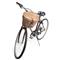 Caliph Coastal Beach Brown Wicker Bicycle Basket
