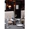 Baobab Collection Les Exclusives Regency Silver Glass Candlesticks - Set of 2