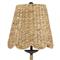 Finn Coastal Beach Natural Water Hyacinth Woven Buffet Table Lamp
