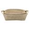 Pigeon and Poodle Roslyn White Woven Natural Seagrass Basket - Set of 2